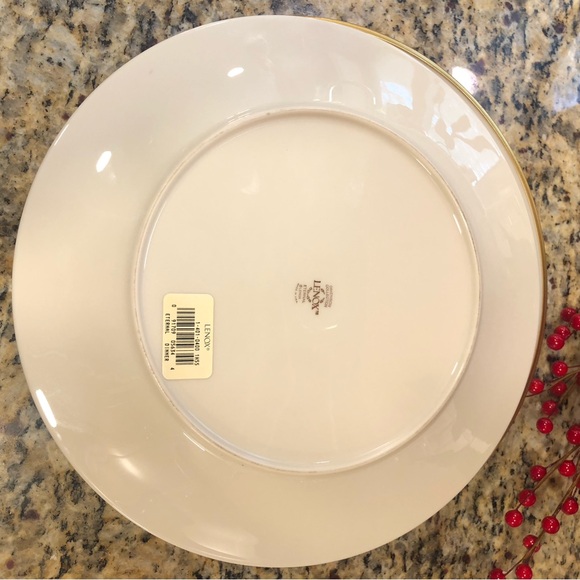 Lenox Eternal Fine Ivory China Dinner Plates Set of 5 - Picture 6 of 7